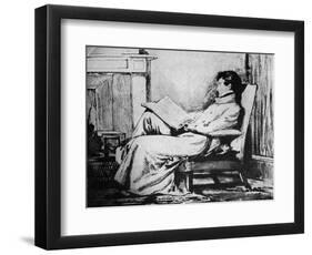 John Gibson Lockhart-Daniel Maclise-Framed Giclee Print