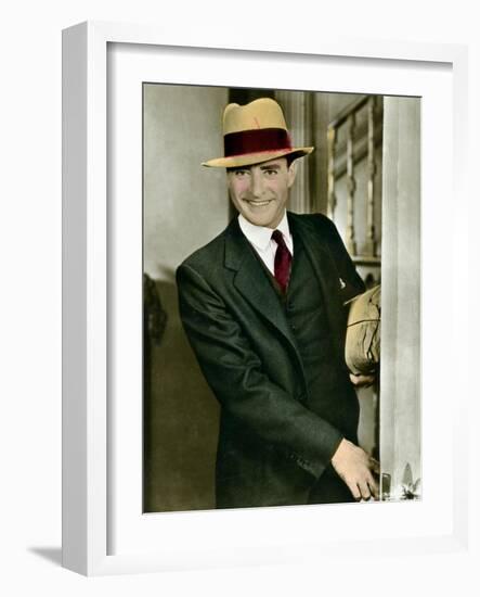 John Gilbert (1895-193), Silent Film Star, Early 20th Century-null-Framed Giclee Print