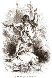 SHAKESPEARE - Macbeth - the three witches-John Gilbert-Giclee Print