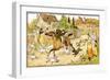 John Gilpin Riding to Edmonton, 1878-Randolph Caldecott-Framed Giclee Print