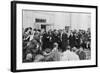 John Glenn with President Kennedy in Washington, 1962-Warren K. Leffler-Framed Photographic Print