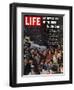 John Glenn, with Wife and VP Johnson During Ticker Tape Parade, March 9, 1962-Ralph Morse-Framed Photographic Print