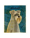 Yellow Labradoodle-John Golden-Giclee Print