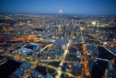 Aerial View of Melbourne-John Gollings-Photographic Print