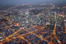 Aerial View of Melbourne-John Gollings-Photographic Print