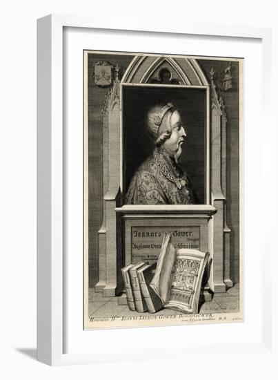 John Gower, English Poet-null-Framed Art Print