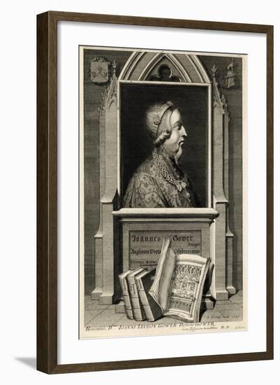 John Gower, English Poet-null-Framed Art Print