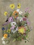 Summer Flowers-John Gubbins-Laminated Giclee Print