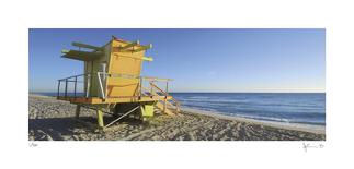 Haulover Beach Lifeguard 2-John Gynell-Giclee Print