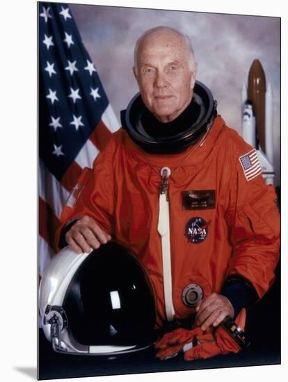 John H Glenn, American Astronaut, May 1998-null-Mounted Photographic Print