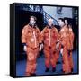 John H Glenn and Crew Members, June 1998-null-Framed Stretched Canvas