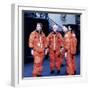 John H Glenn and Crew Members, June 1998-null-Framed Photographic Print