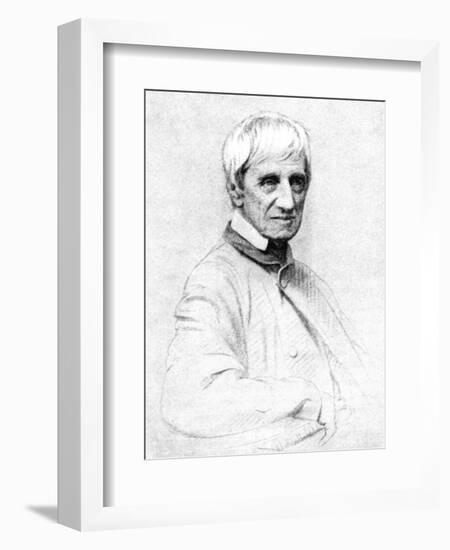 John H. Newman, Leader of the Oxford Movement, Poet, 1923-null-Framed Giclee Print