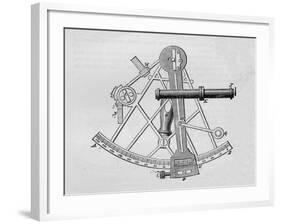 John Hadley's sextant, 1894-Unknown-Framed Giclee Print