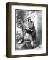 John Hamilton Mortimer-Richard Wilson-Framed Art Print