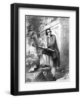 John Hamilton Mortimer-Richard Wilson-Framed Art Print