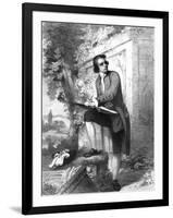 John Hamilton Mortimer-Richard Wilson-Framed Art Print