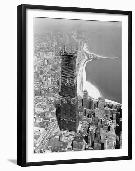 John Hancock Building-MR-Framed Premium Photographic Print