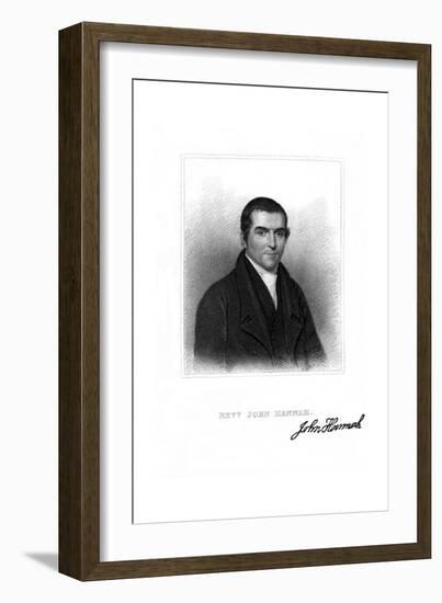 John Hannah-J Thomson-Framed Giclee Print