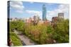 John Hanncock Tower at Back Bay in Summer, Boston, MA-Joseph Sohm-Stretched Canvas