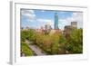 John Hanncock Tower at Back Bay in Summer, Boston, MA-Joseph Sohm-Framed Photographic Print