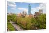 John Hanncock Tower at Back Bay in Summer, Boston, MA-Joseph Sohm-Framed Photographic Print