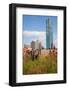 John Hanncock Tower at Back Bay in Summer, Boston, MA-Joseph Sohm-Framed Photographic Print