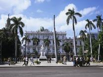 Entrance of Casa Del Conde De Casa Bayona, Now the Museum of Colonial Art, Old Havana, Cuba-John Harden-Stretched Canvas