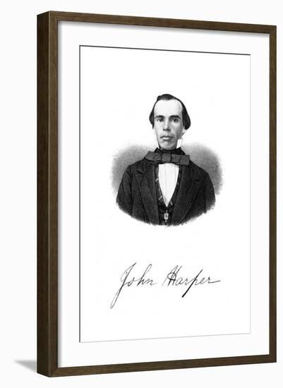 John Harper, Publisher-null-Framed Giclee Print