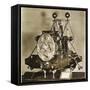 John Harrison's First Marine Chronometer-null-Framed Stretched Canvas