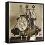 John Harrison's First Marine Chronometer-null-Framed Stretched Canvas