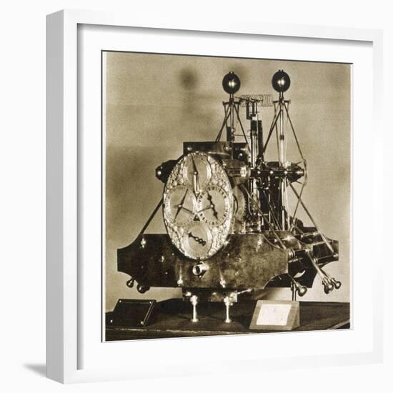 John Harrison's First Marine Chronometer-null-Framed Photographic Print