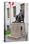 John Harvard Statue in Harvard University-jiawangkun-Stretched Canvas