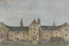 Ellis Davy's Almshouses, Croydon, Surrey, C1800-John Hassell-Framed Giclee Print