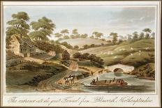 Entrance to Blisworth Tunnel, Grand Junction Canal, Northamptonshire, 1819. Artist: John Hassell-John Hassell-Giclee Print