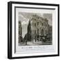 John Hatchett's House, Long Acre, Westminster, London, 1783-JOHN WALKER-Framed Premium Giclee Print