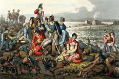 The Allied Army Crossing the Rhine to Invade France-John Heaviside Clark-Giclee Print