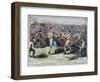 John Heenan V. Tom Sayers, 17th April, 1860-English School-Framed Giclee Print