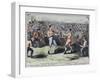 John Heenan V. Tom Sayers, 17th April, 1860-English School-Framed Giclee Print