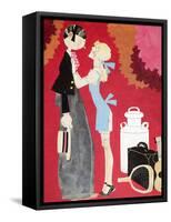 John Held, Jr. Cartoon-John Held-Framed Stretched Canvas