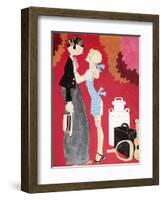 John Held, Jr. Cartoon-John Held-Framed Giclee Print