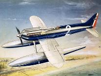 The Supermarine S6 Seaplane-John Henry Batchelor-Mounted Giclee Print