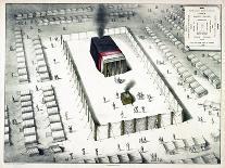 The Tabernacle in the Wilderness, and Plan of the Encampment, Published 1850-John Henry Camp-Stretched Canvas