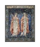 The Vision of the Holy Grail, 1891-John Henry Dearle-Mounted Giclee Print