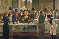 The Public Bar, 1883-John Henry Henshall-Framed Giclee Print