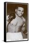 John Henry Lewis, American Boxer, 1938-null-Framed Stretched Canvas