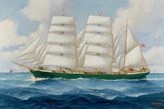 The Barque Kilmeny-John Henry Mohrmann-Giclee Print