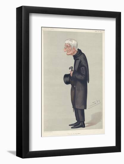 John Henry Newman Catholic Convert, Subsequently a Cardinal-null-Framed Photographic Print