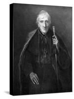 John Henry Newman in Old Age, British Scholar and Theologian, C1885-null-Stretched Canvas