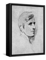 John Henry Newman --George Richmond-Framed Stretched Canvas